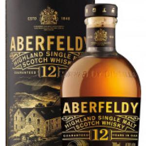 Scotch Whisky Single Malt 21 Ans Aberfeldy 70 cl avec Emballage