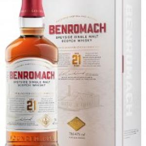 Speyside Single Malt Scotch Whisky Benromach 15 ans 70 Cl Astucciato